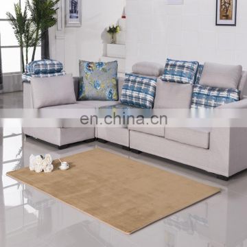 Hot sale pure colored cashmere carpet for living room and bedroom