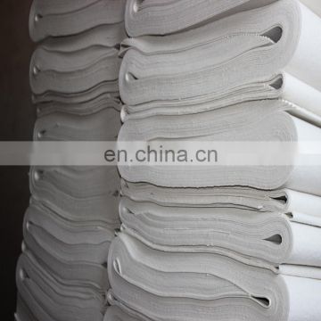 thick white color wool felt for industry usage