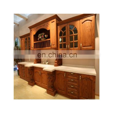 Whole teak wood kitchen cabinets set prices in india