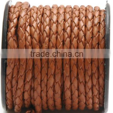 Braided Leather Cord For Jewellry Bolo Cord