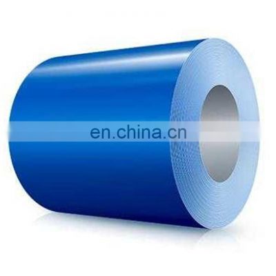 China Manufacture Prepainted Ppgl Ppgi Coated Steel Coil Blue Sheet Metal