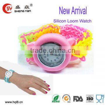 2014 new arrival silicone uv watch