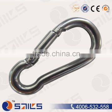 Stainless Steel Carabiner Spring Snap Hook Clip