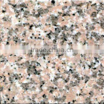 Pink granite countertop