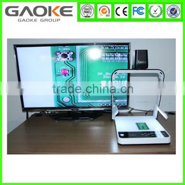 Gaoke High quality document camera for school,school supplies A4 scan size quality wall-mounted school use visualizer