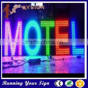 best quality punching exposed shop sign maker