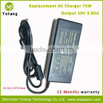 Repalcement 19V 3.95A Laptop AC Adapter