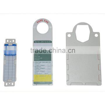 Scaffold Safety Tag Scaffold Tag