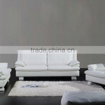 French style Modern sofa latest design high back Classic white Top grain leather 1 2 3 Sofa home theater sofa chair A352-20