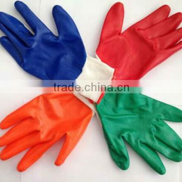 Gold supplier! high quality nitrile dipped glove