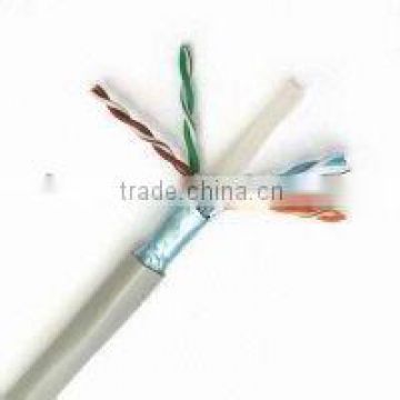 high quality cable cat6 ftp cable 4*2* 0.57BC & CCA FTP CAT6 cable pass test 305M