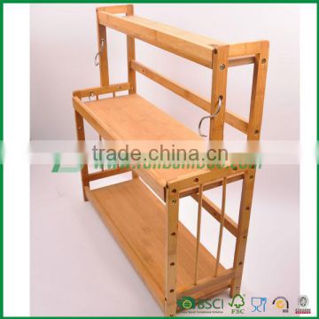 Fuboo Bamboo storage rack shelf