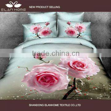 100% cotton beautifl fashion 3D bedding set