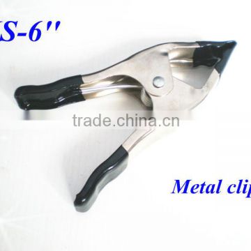 6 Inch steel spring clamps Tent clip