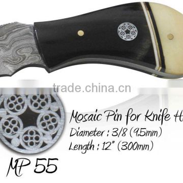 Mosaic Pins for Knife Handles MP 55 (3/8") 9.5mm