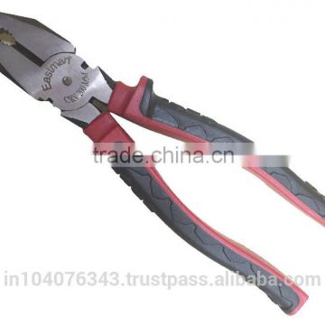 Carbon Steel/ CRV Combination Plier with PVC Sleeve