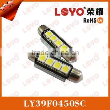4smd 5050 auto part durable canbus festoon led 42mm