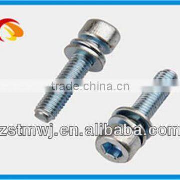 Switch hex head combine screw