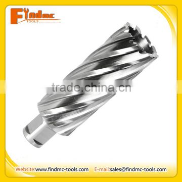 High quality China weldon shank D.O.C 75mm HSS annular cutter