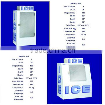 Outdoor Use Ice Storage Bin for baggage ice