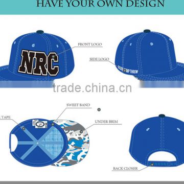 High quality custom embroidered 100% cotton sports Cap
