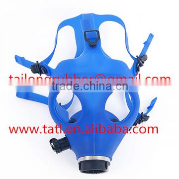silicone rubber gas mask Food grade Blue/Black/Colorful