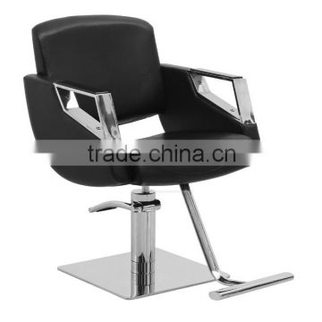 fashion design black steel armrest salon chairs M259