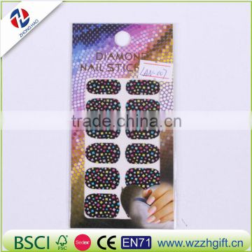 new and foil nail sticker