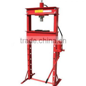 20 ton hydraulic shop press with gauge