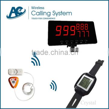 Convenient high quality hospital wireless extension to patient call button, wireless homecare alarm system