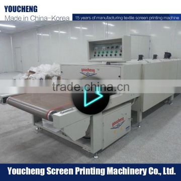 Top Screen Printing Uv Curing Tunnel Dryers
