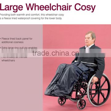 Wheelchair Accessories Zip Foot Leg Cover Keep Warm Clothes Lining Waterproof Wheelchair Cosy