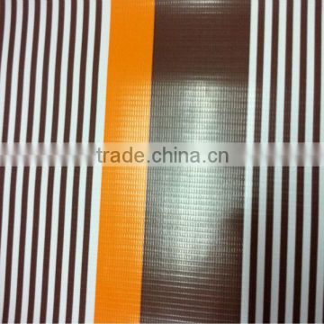 PVC Tarpaulin With Stripe