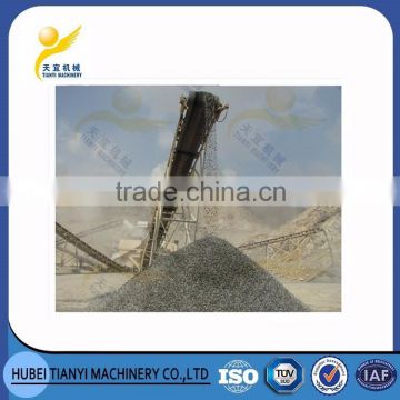 Large Angle inclined sand gravel belt conveyor in cheap price