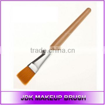 Wholesale facial mask brush, wooden handle face brush, facial brush with private label
