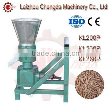 KL300PTO CE approved biomass peanut shell grass wood pelleting machine 8-70HP