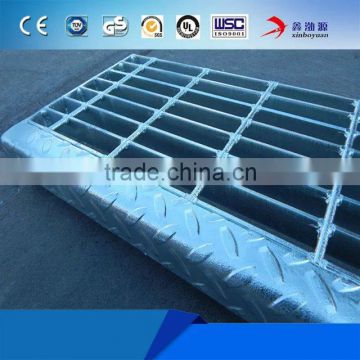 Factory Low Price I-Shape/plain type / Serrated Galvanized Metal Grid Flooring Steel Bar Grating