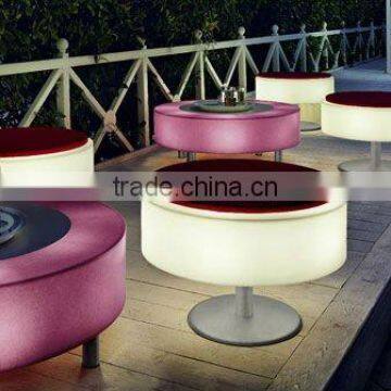 led leisure table/led coffee table/rechargeable table