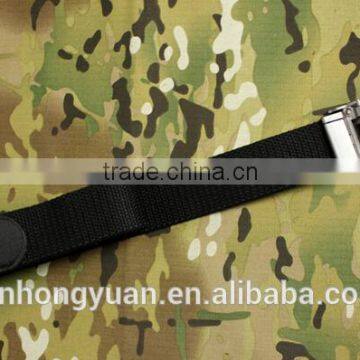 custom black metal buckle military tactical trainer canvas inside belts