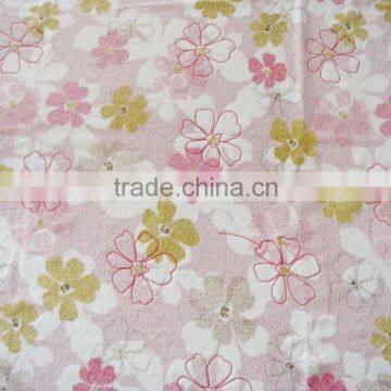 Towel printed fabric