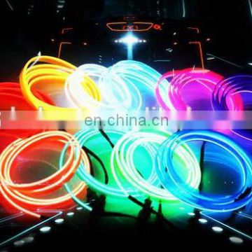 2016 new Car EL WireUltra-brightness el wire for car decoration,decorative el wire for car