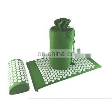 Custom package acupressure mat and pillow set acupressure massage mat