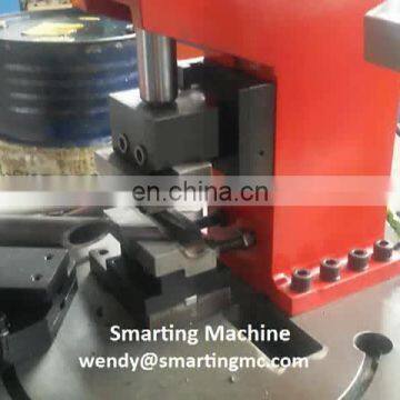 Automatic stainless steel pipe tube notcher machine