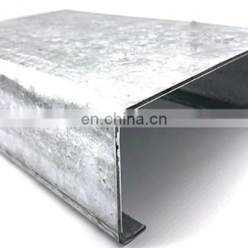 Q345B hot dip galvanized steel roof c channel purlin brackets for malaysia