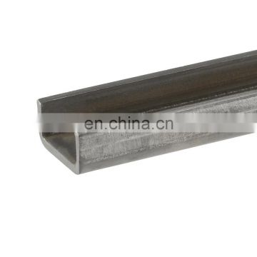 Hot sale SS400 grade 360x98 sizes structural steel u channel for for ceiling system