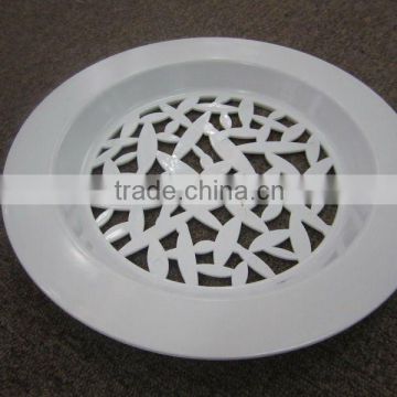 Hollow out design Plastic fruit tray