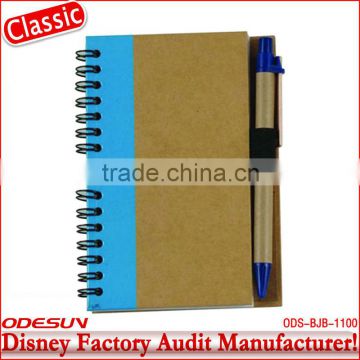 Disney factory audit manufacturer's spiral notebook 149502