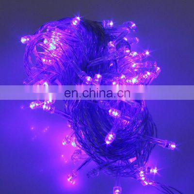100 Fiber Optic LED String Light Fairy Lights for Christmas Party USA LED Christmas String Light