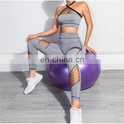 2021 New product Quickly dry active plus size private label women 3 pcs sport wear with customized color