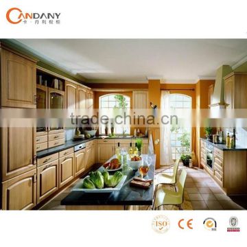 Country style modern kitchen cabinet,kitchen cabinet solid wood